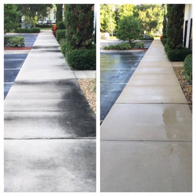 Concrete cleaning Ormond Beach